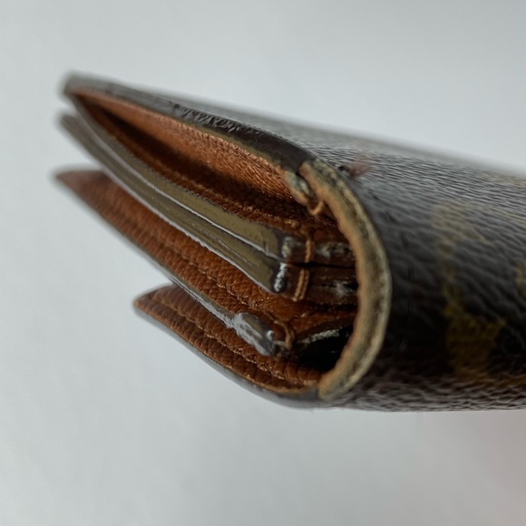 AUTHENTIC Louis Vuitton LV Monogram Accordion Wallet Wristlet Clutch Bag - Picture 9 of 10